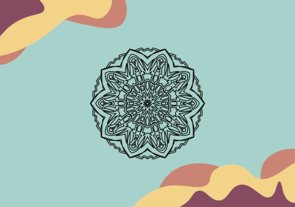 Abstract Decorative Mandala: Design Included