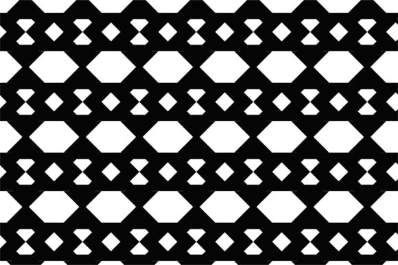 Abstract Decorative Stripes Pattern