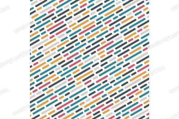 Abstract Round Lines Pattern Decorative