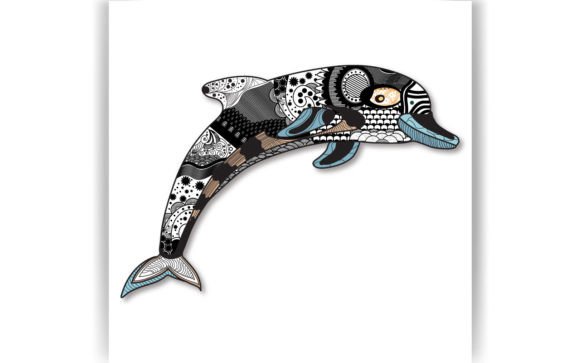 Decorative Dolphin Coloring Page Book: A Strategic Asset for Creative Workflows