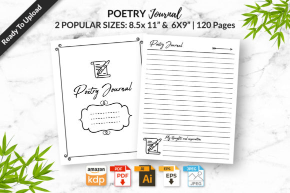 Decorative Poetry Journal KDP Interior: A Streamlined Path to Publishing