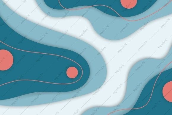 Embracing Fluidity: Why Abstract Blue Wavy Pattern Decorative is Defining Modern Digital Aesthetics