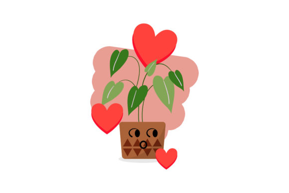 Expression Cute Decorative Plant: A Strategic Asset for Visual Branding and Digital Content