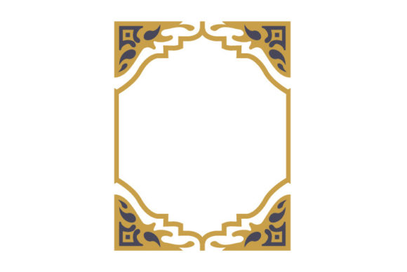 Frame Decorative Art Design Vector