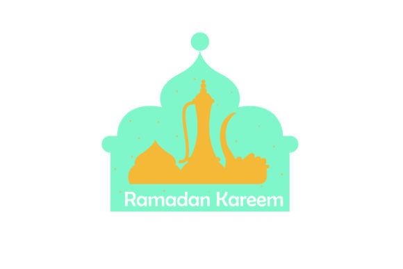 Ramadan Flat Ornament Decorative Design Assets