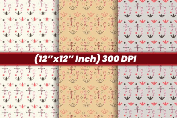 Seamless Pattern of Decorative in Autumn