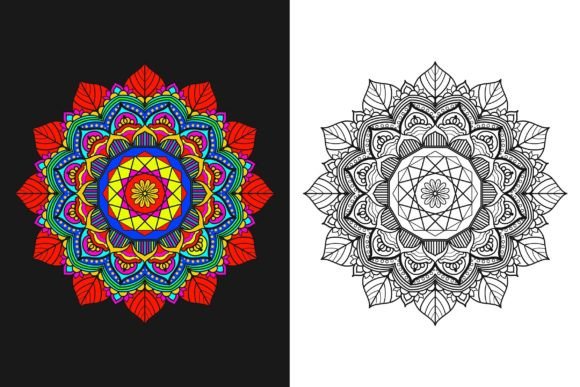 The Art of Mandala Flower Vintage Decorative: A Comprehensive Guide to Vector Geometric Floral Design