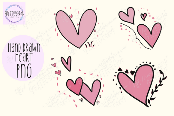 The Ultimate Guide to Using Hand Drawn Heart PNGs for Creative Projects